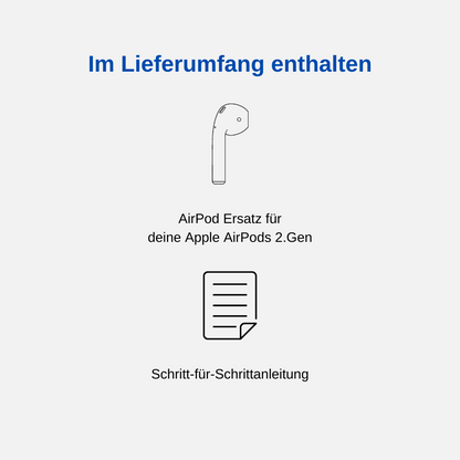 AirPods 2. Generation - Ersatz-AirPod Links